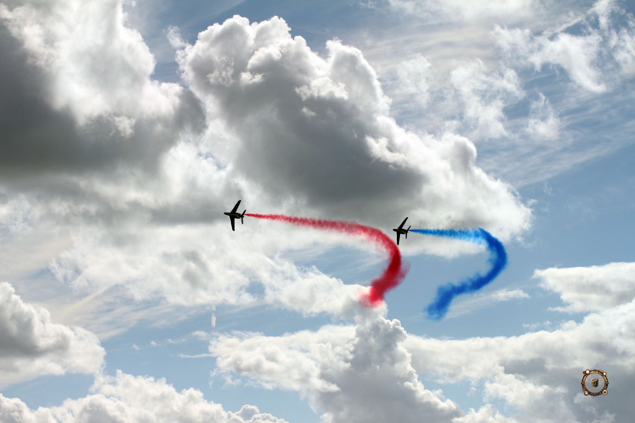 Les deux solos en pleine manœuvre