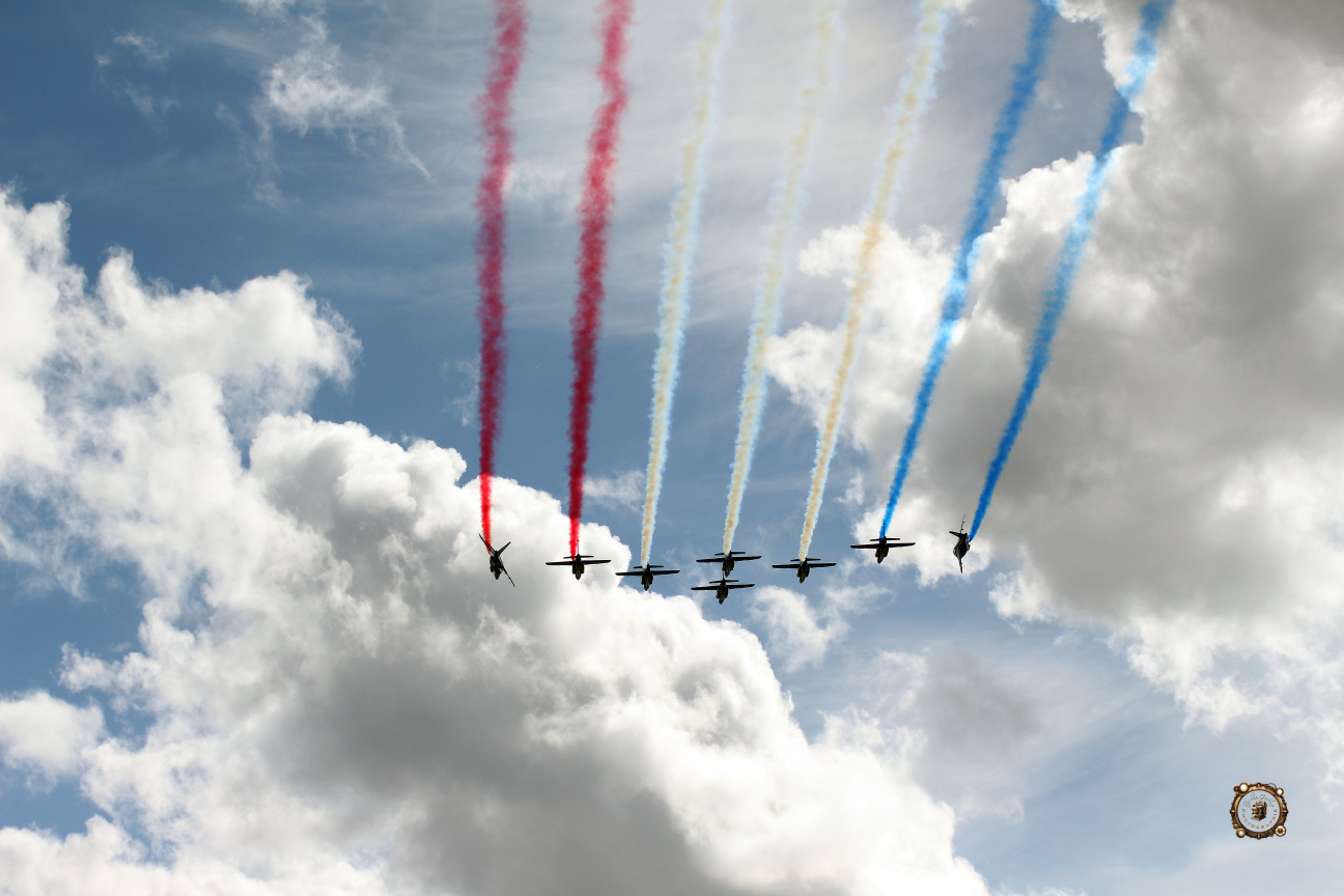 L’arrivée fulgurante de la Patrouille de France